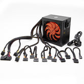 Fuente De Poder Yeyian Gaming Ype-Ps500 Thunder Atx 500w 80 Plus White